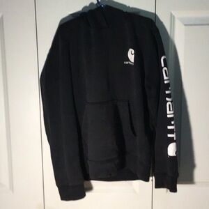 Carhartt Black Crew Neck Sweater Casual Style